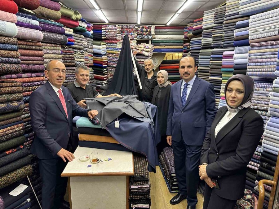 Milletvekilleri Ve Başkan Altay’dan Bedesten Esnafını Ziyaret Etti