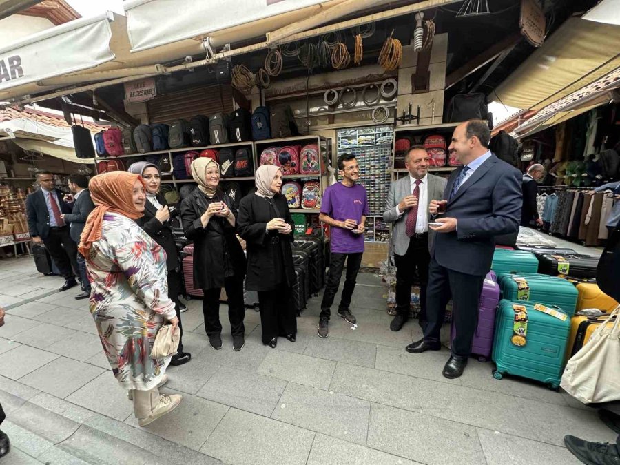 Milletvekilleri Ve Başkan Altay’dan Bedesten Esnafını Ziyaret Etti