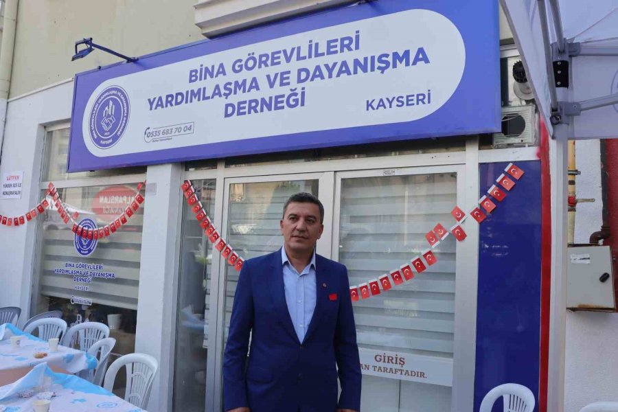 Kayseri’de İlk: Bina Görevlileri Dernekleşti