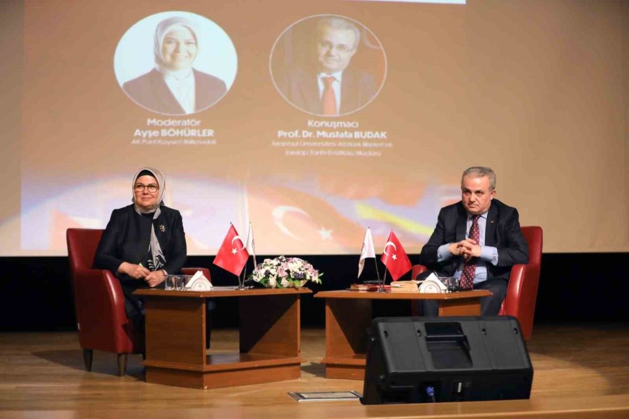 Erü’de ‘millî Mücadele’den Bugüne Dış Politika’ Konferansı Düzenlendi