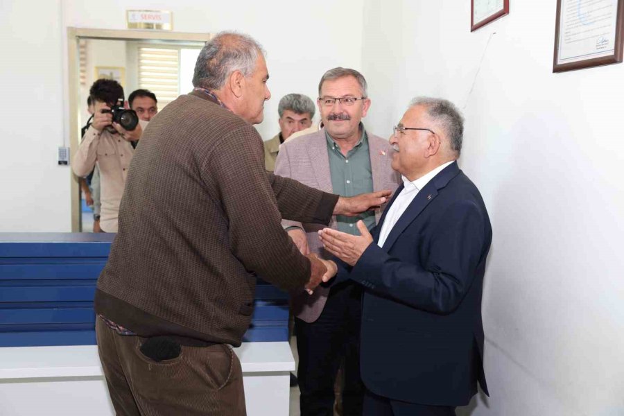 Başkan Büyükkılıç’tan Göksun Ve Elbistan’a Ziyaret