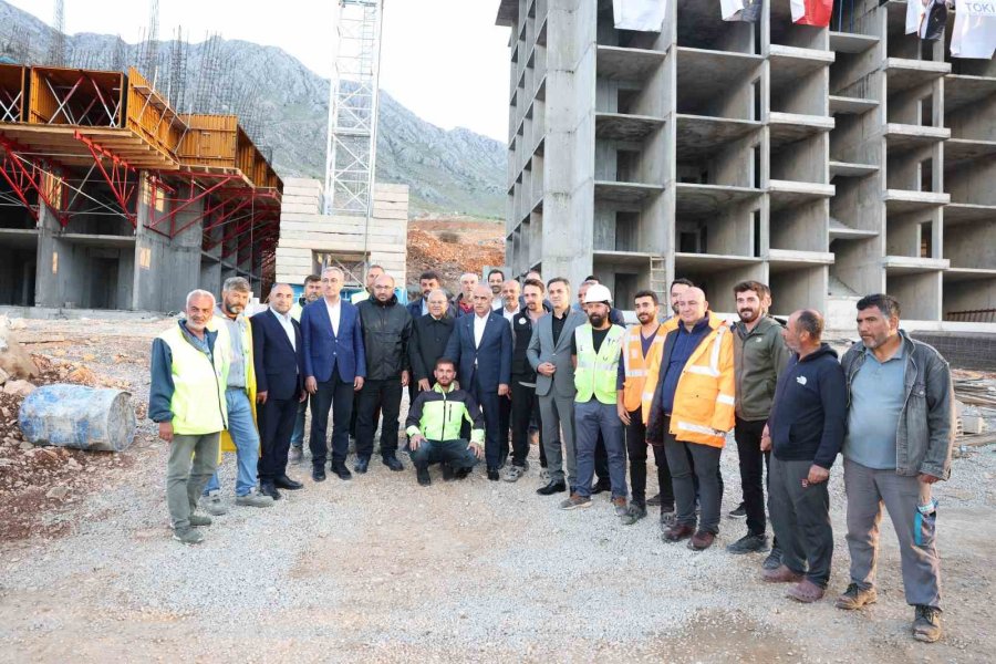 Başkan Büyükkılıç’tan Göksun Ve Elbistan’a Ziyaret