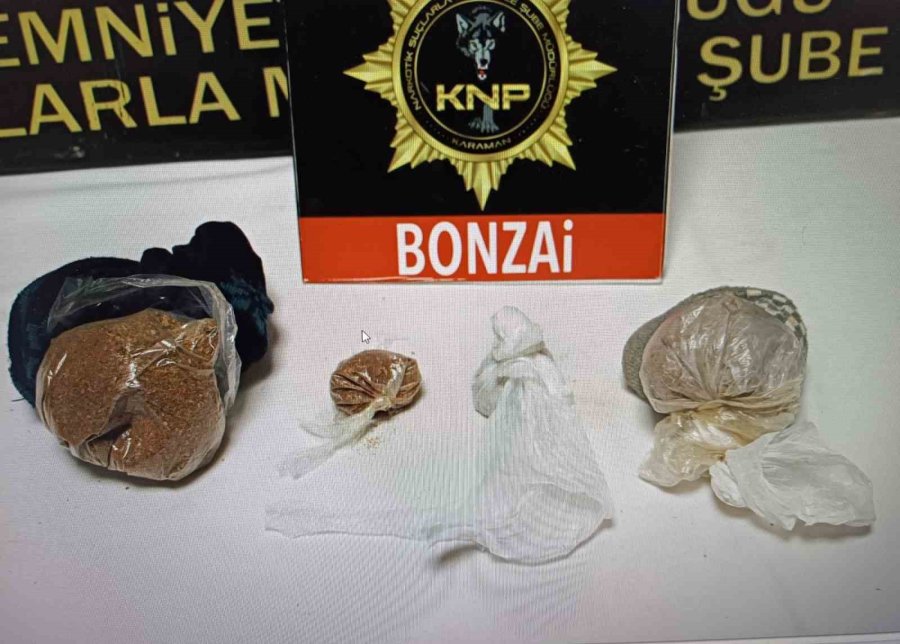 Karaman’da Uyuşturucudan 3 Kişi Tutuklandı