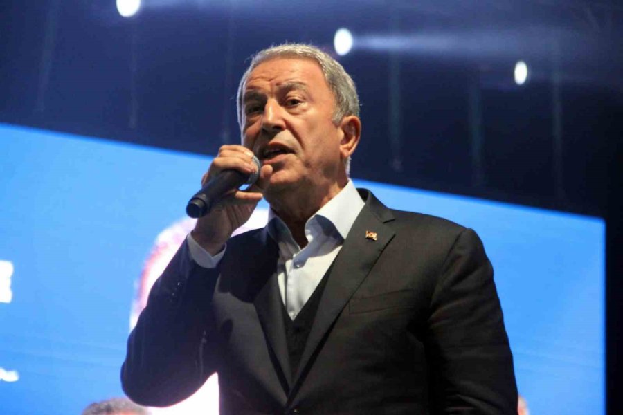 Bakan Akar: "türkiye Teröre Son Vermekte Ne Kadar Kararlı Olduğunu Belirtti. Bundan Sonrası Bize Kalmış"