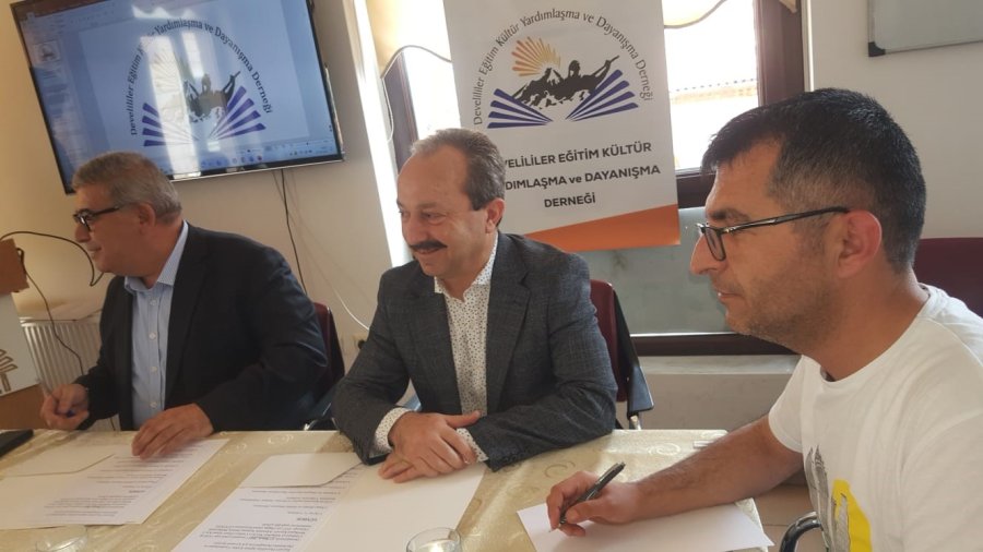 Develililer Derneği’nde İsmail Arslan Güven Tazeledi