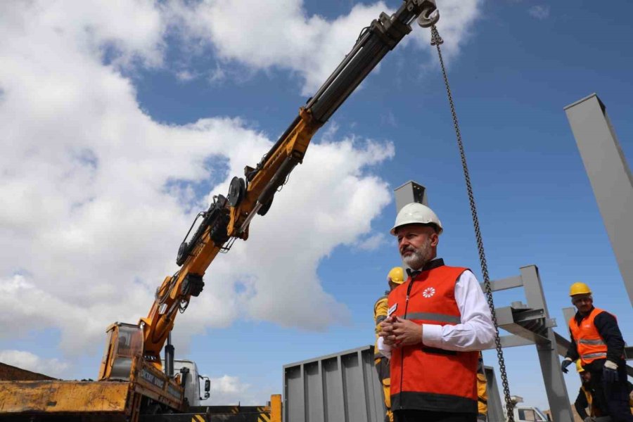 Başkan Çolakbayrakdar: "konkasör Tesisiyle Daha Hızlı, Daha Ekonomik, Daha Kaliteli Üretim Olacak"