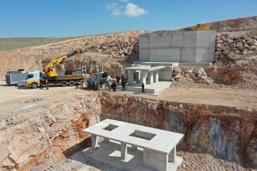 Başkan Çolakbayrakdar: "konkasör Tesisiyle Daha Hızlı, Daha Ekonomik, Daha Kaliteli Üretim Olacak"