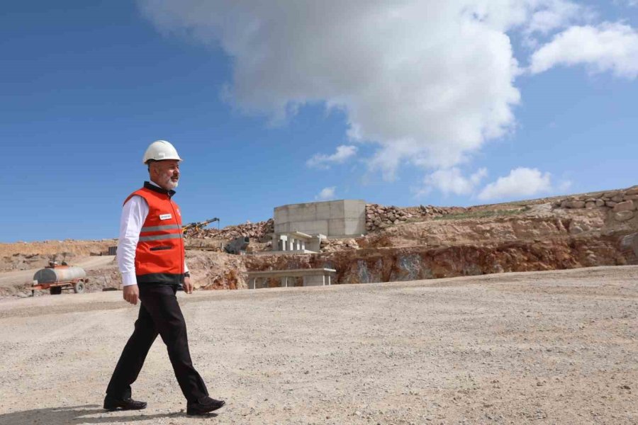 Başkan Çolakbayrakdar: "konkasör Tesisiyle Daha Hızlı, Daha Ekonomik, Daha Kaliteli Üretim Olacak"