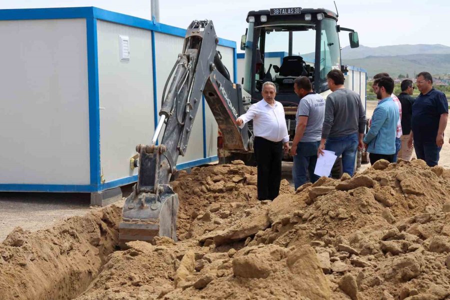 Talas’a 30 Bin Metrekarelik Acil/afet Sosyal Yaşam Merkezi