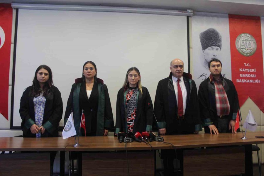 Kayseri Barosu’ndan Küçük Kızın Skandal Görüntülerine Tepki