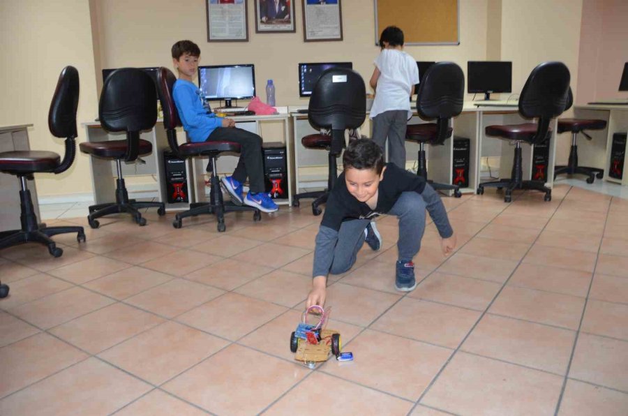 Alanya Atabem’den Bir İlk Bluetooth Kontrollü Araba Projesi