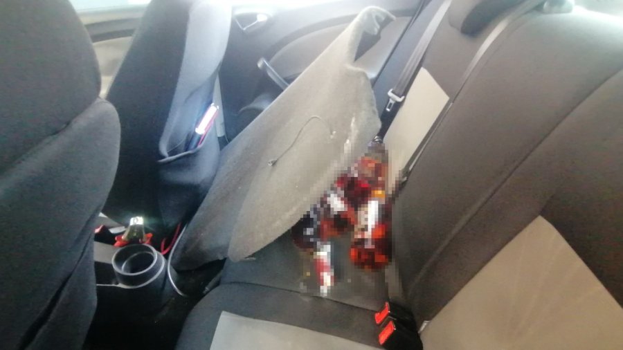 Şampiyonluk Kutlamasının Sabahında Aracının Başında Polisleri Görünce Şaşkına Döndü