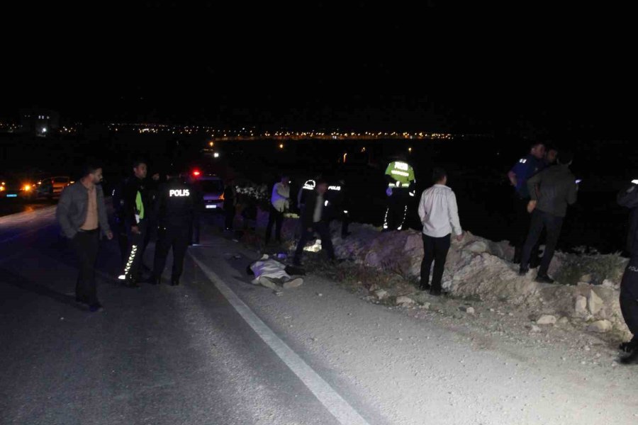 Karaman’da Şarampole Uçan Motosiklet Sürücüsü Hayatını Kaybetti