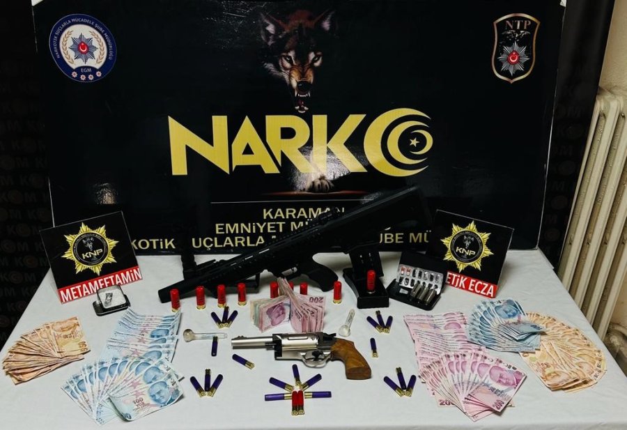 Karaman’da Uyuşturucudan Gözaltına Alınan 1 Kişi Tutuklandı