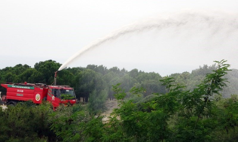 Erdemli’de Orman Yangınlarına Karşı 7 Ayrı Noktaya İlk Müdahale Ekibi
