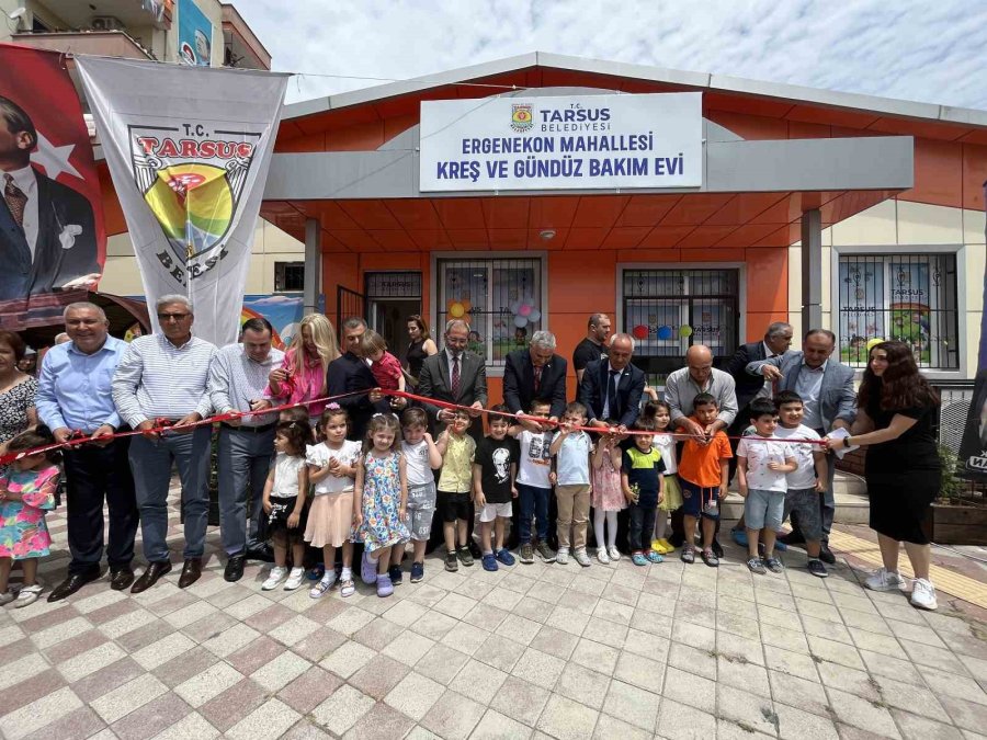 Tarsus’a Bir Kreş Daha Kazandırıldı