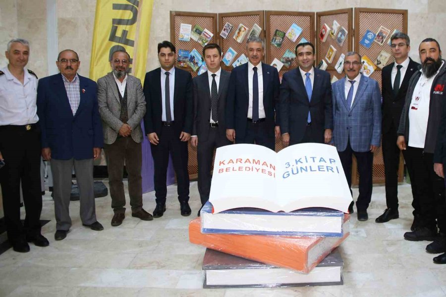 Karaman’da 3. Kitap Günleri Başladı