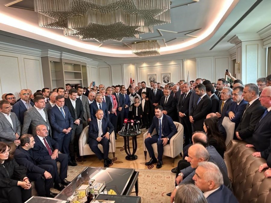 Başkan Büyükkılıç, Bakan Özhaseki’nin Devir Teslim Törenine Katıldı