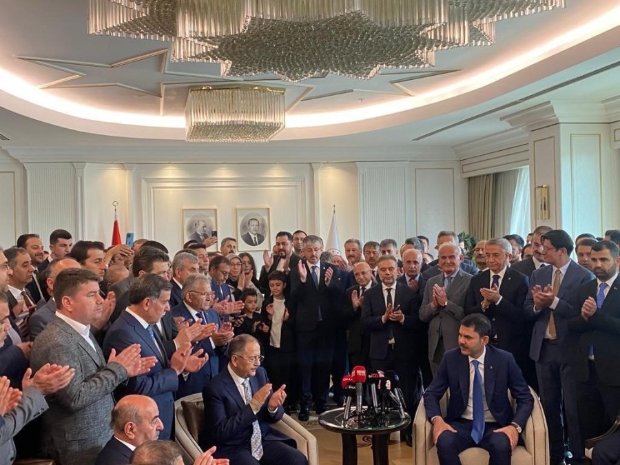 Başkan Büyükkılıç, Bakan Özhaseki’nin Devir Teslim Törenine Katıldı