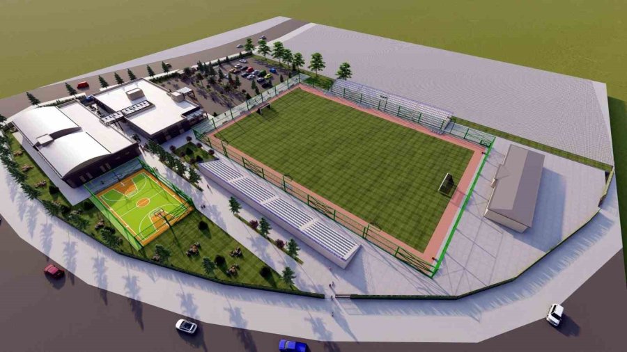 Tonlarca Çöp Dökülen Yer, Gençlik Ve Spor Merkezi Oluyor