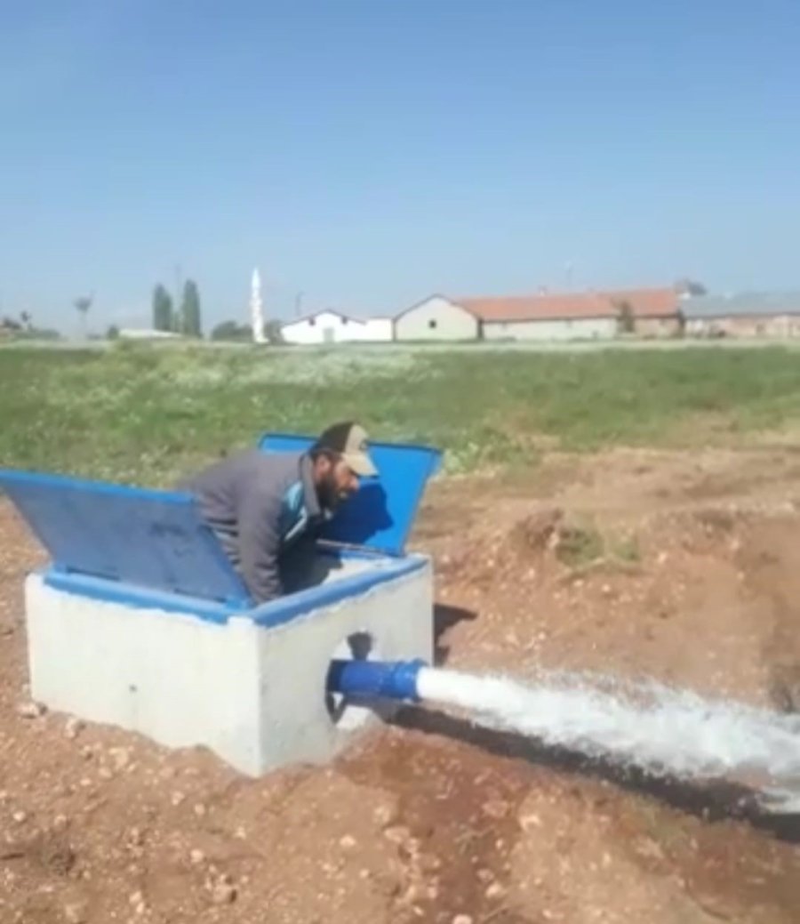 Büyükşehir’den Pınarbaşı’da Tarımsal Sulama Atağı