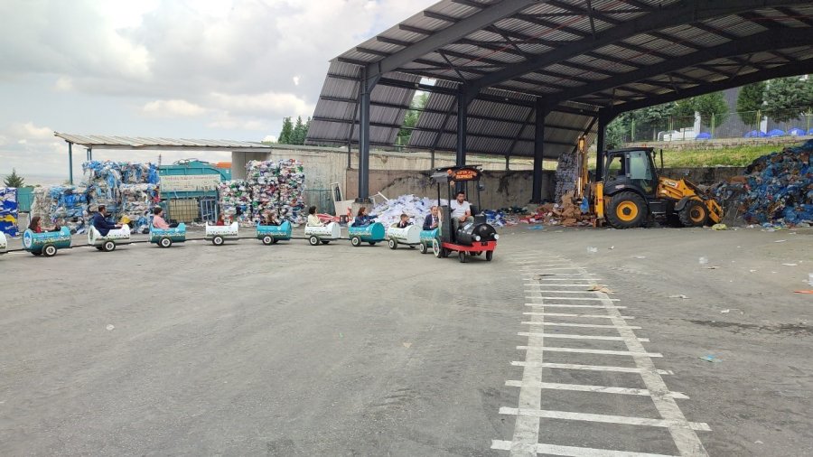 Sıfır Atık Treni İle Çocuklar Melikgazi’de Hem Eğleniyor Hem Öğreniyor