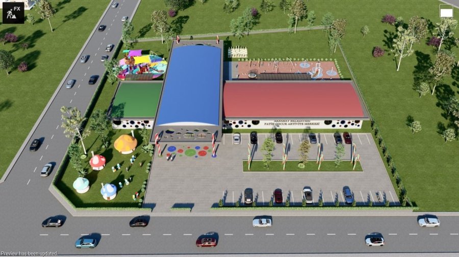 Aksaray’da Fatih Çocuk Aktivite Merkezi Çocukların Yeni Eğlence Alanı Olacak