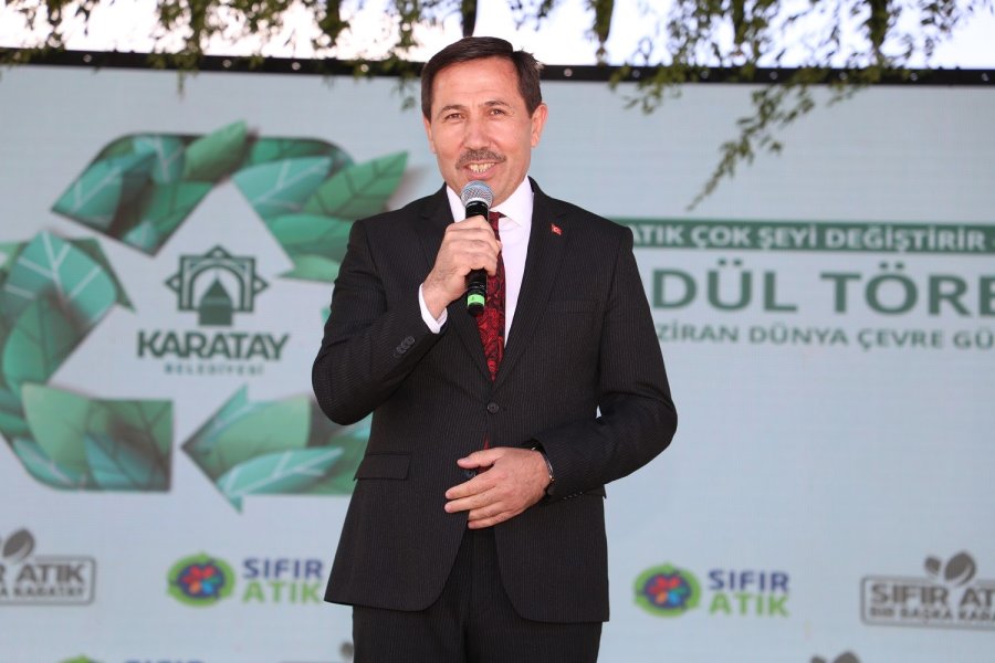 Karatay’ın En Çevreci Okulları Ödüllerini Başkan Kılca’dan Aldı