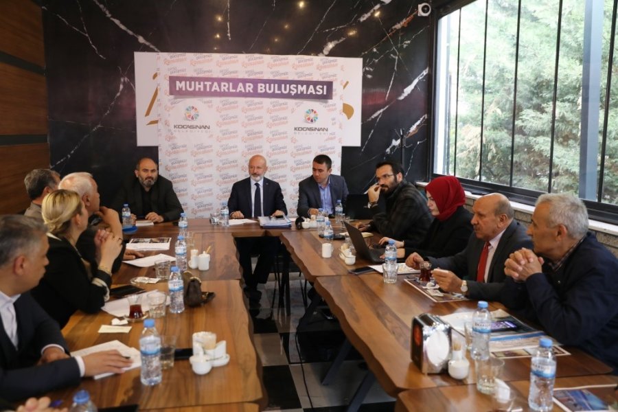 Kocasinanlı Muhtarlar: "hizmetlerle Mahallede Eksik Kalmadı"