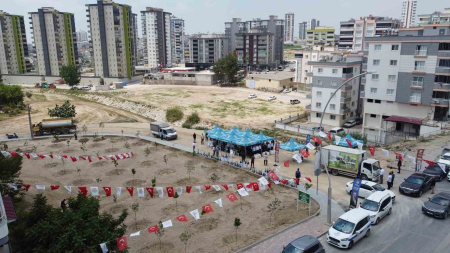 Tarsus’ta Yeşil Alan Miktarı Artıyor