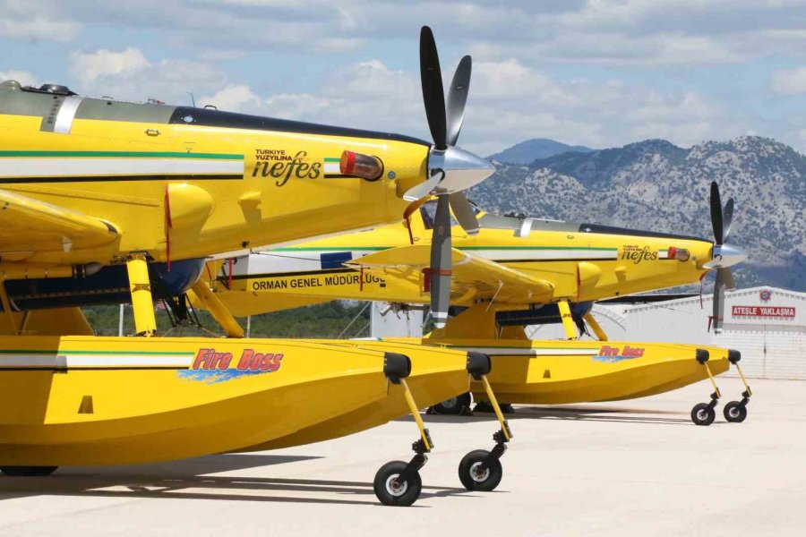 Orman Yangınlarına İlk Müdahale "air Tractor" Tipi Uçaklarla 10 Dakikaya Düşecek