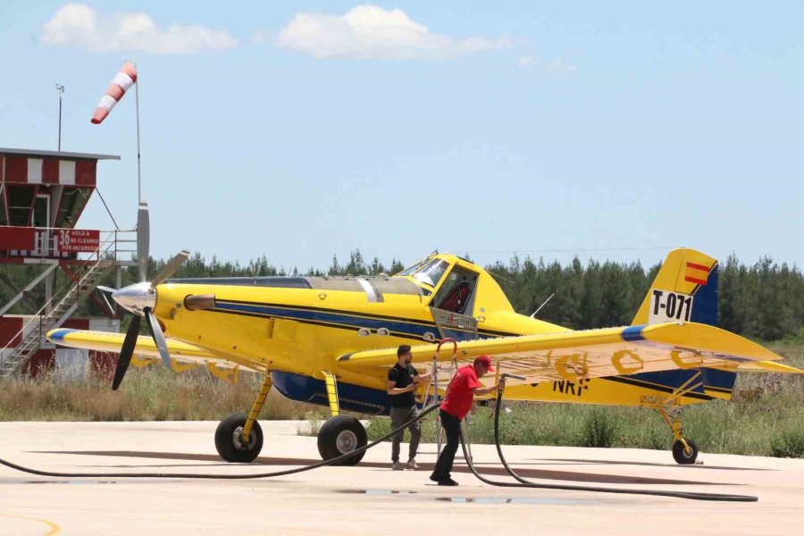 Orman Yangınlarına İlk Müdahale "air Tractor" Tipi Uçaklarla 10 Dakikaya Düşecek