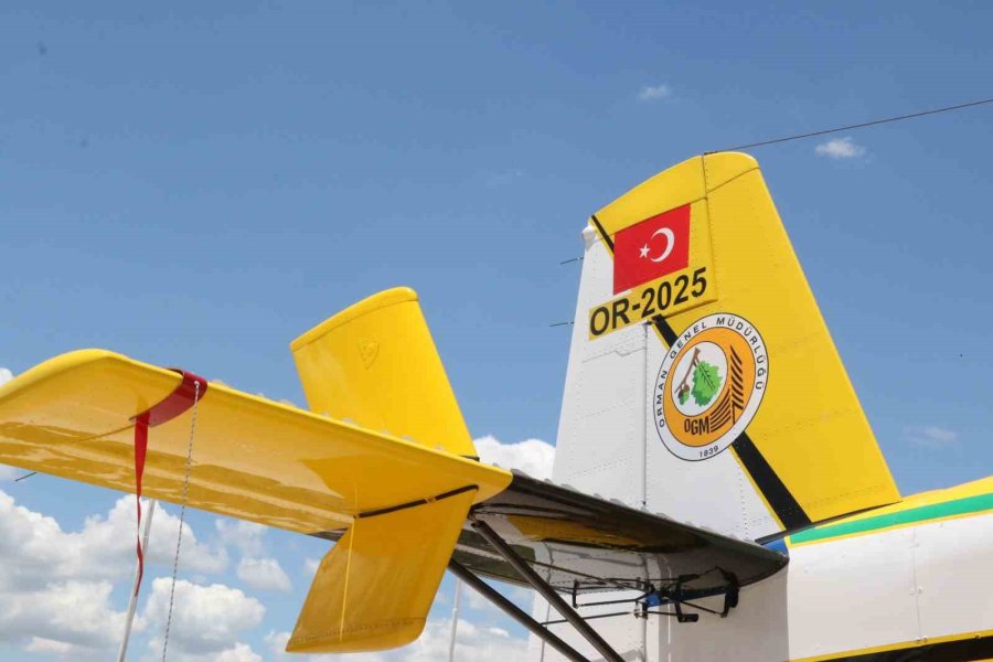 Orman Yangınlarına İlk Müdahale "air Tractor" Tipi Uçaklarla 10 Dakikaya Düşecek