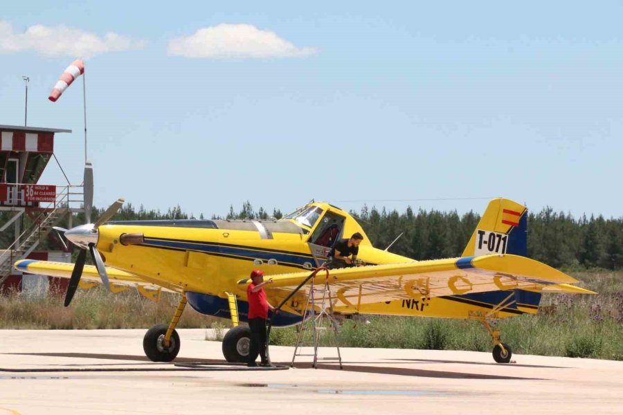 Orman Yangınlarına İlk Müdahale "air Tractor" Tipi Uçaklarla 10 Dakikaya Düşecek