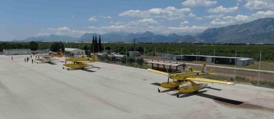 Orman Yangınlarına İlk Müdahale "air Tractor" Tipi Uçaklarla 10 Dakikaya Düşecek