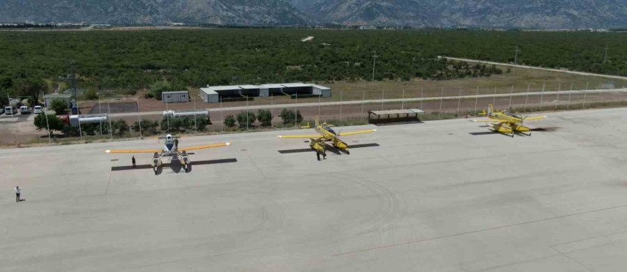 Orman Yangınlarına İlk Müdahale "air Tractor" Tipi Uçaklarla 10 Dakikaya Düşecek