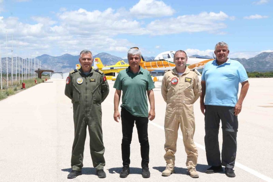 Orman Yangınlarına İlk Müdahale "air Tractor" Tipi Uçaklarla 10 Dakikaya Düşecek