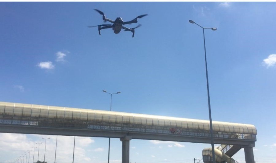 Kayseri Polisinden Dron Destekli Trafik Denetimi