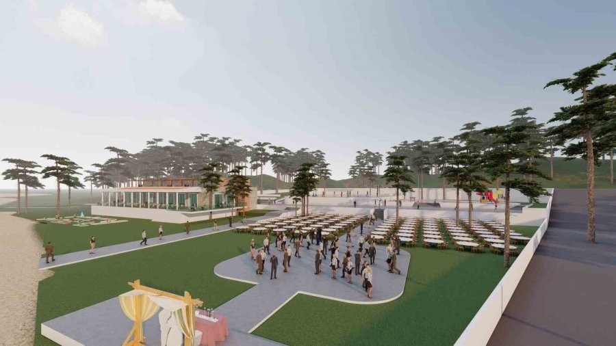 Manavgat Belediyesi’nden Sorgun’a Sahil Park Projesi