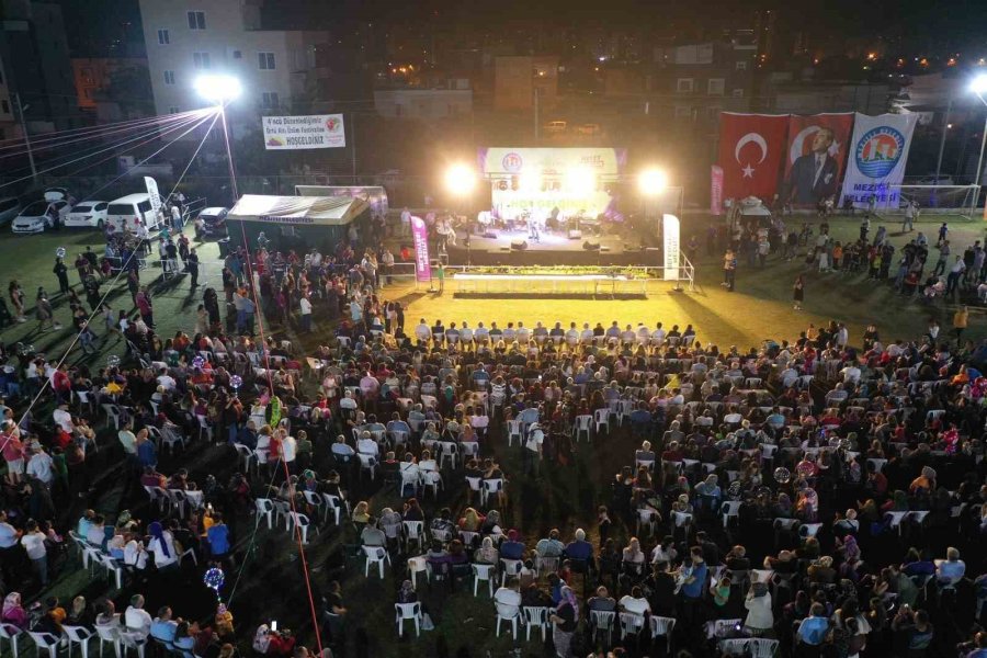 Mezitli’de 4. Örtü Altı Üzüm Festivali Yoğun İlgi Gördü