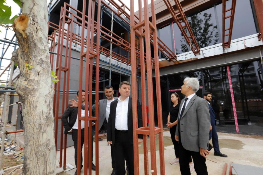 Başkan Dinçer: “modern Kent Kimliğine Yakışır Bir Sosyal Donatı Alanı İnşa Ediyoruz”
