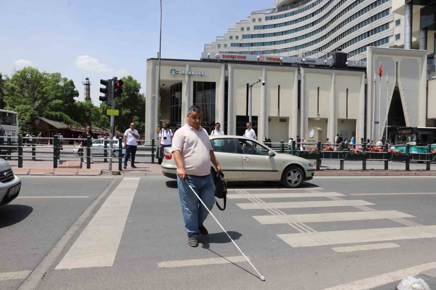 Engelli Vatandaşlar İçin ’erişilebilir Yaya Butonları’