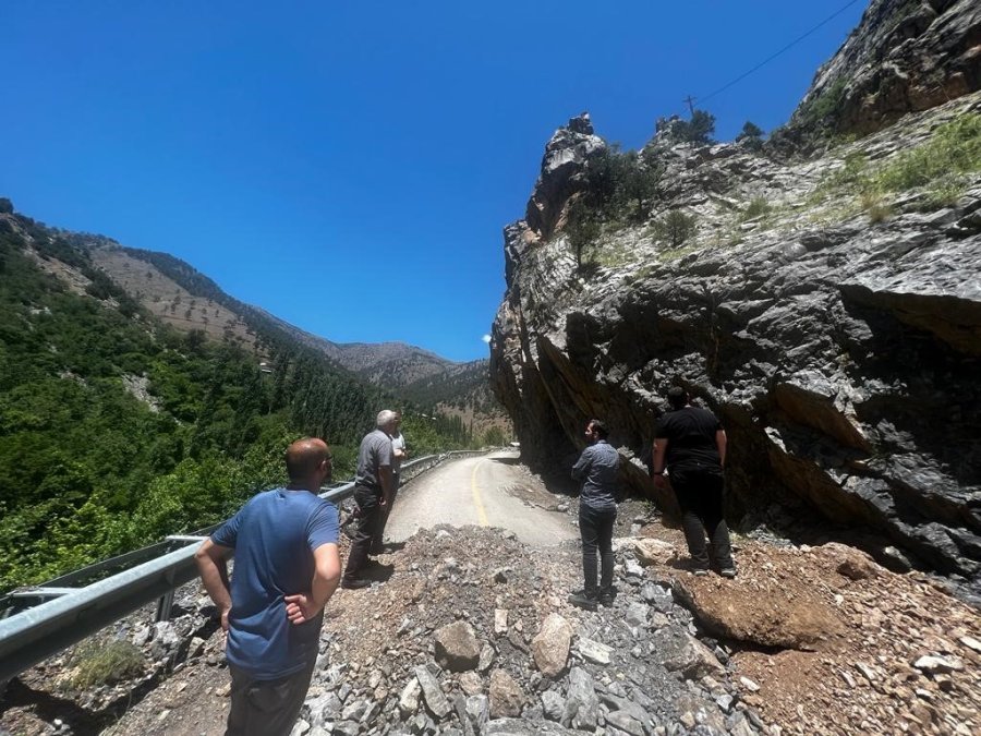 Büyükşehir’den Kapuzbaşı Şelaleleri Yolunda Önemli Çalışma