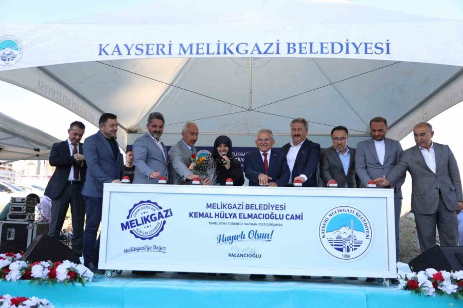 Kemal-hülya Elmacıoğlu Cami’nin Temeli Atıldı