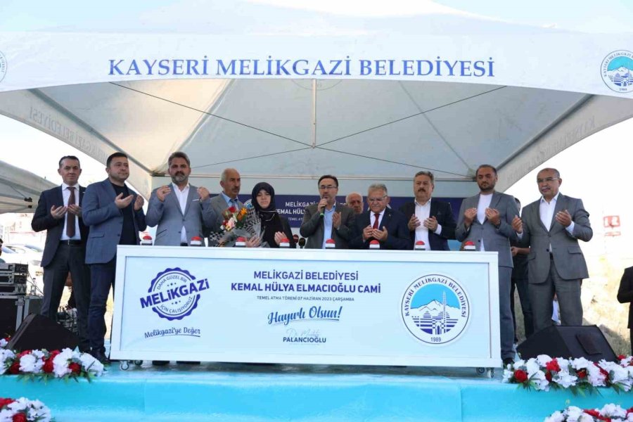 Kemal-hülya Elmacıoğlu Cami’nin Temeli Atıldı