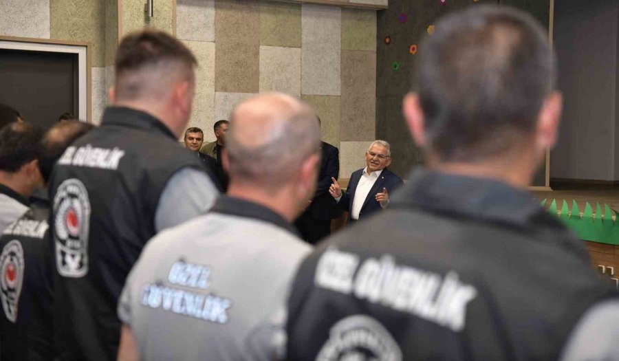 Başkan Büyükkılıç’tan Ulaşım A.ş. Personeline: "mesele Toplumun Huzuru"