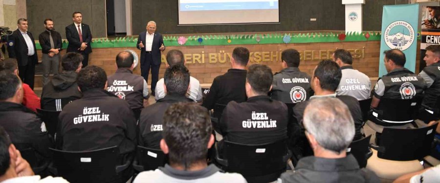 Başkan Büyükkılıç’tan Ulaşım A.ş. Personeline: "mesele Toplumun Huzuru"