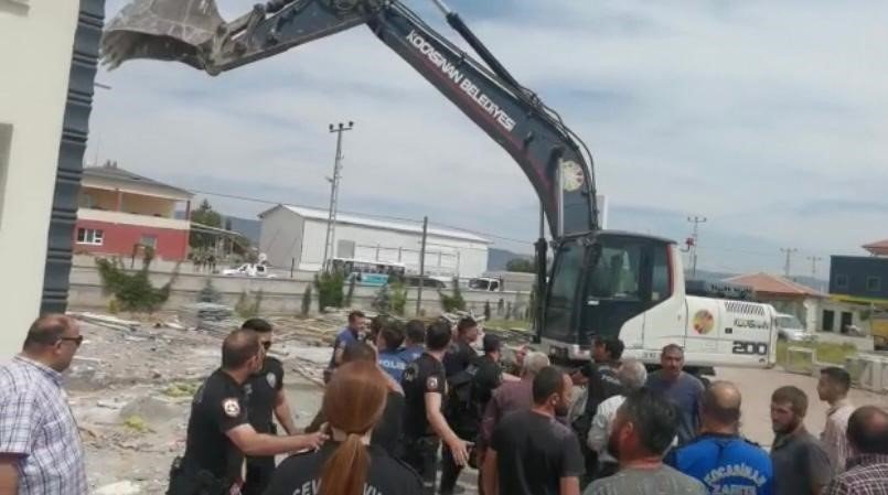 Ruhsatsız Yapı Yıkımında Olay