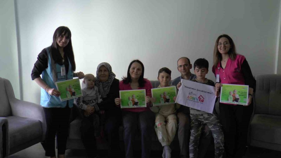 Lösemi Hastası Depremzede Ömer’e Bayram Öncesi Moral Ziyareti