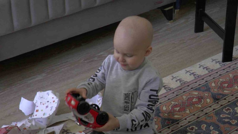 Lösemi Hastası Depremzede Ömer’e Bayram Öncesi Moral Ziyareti